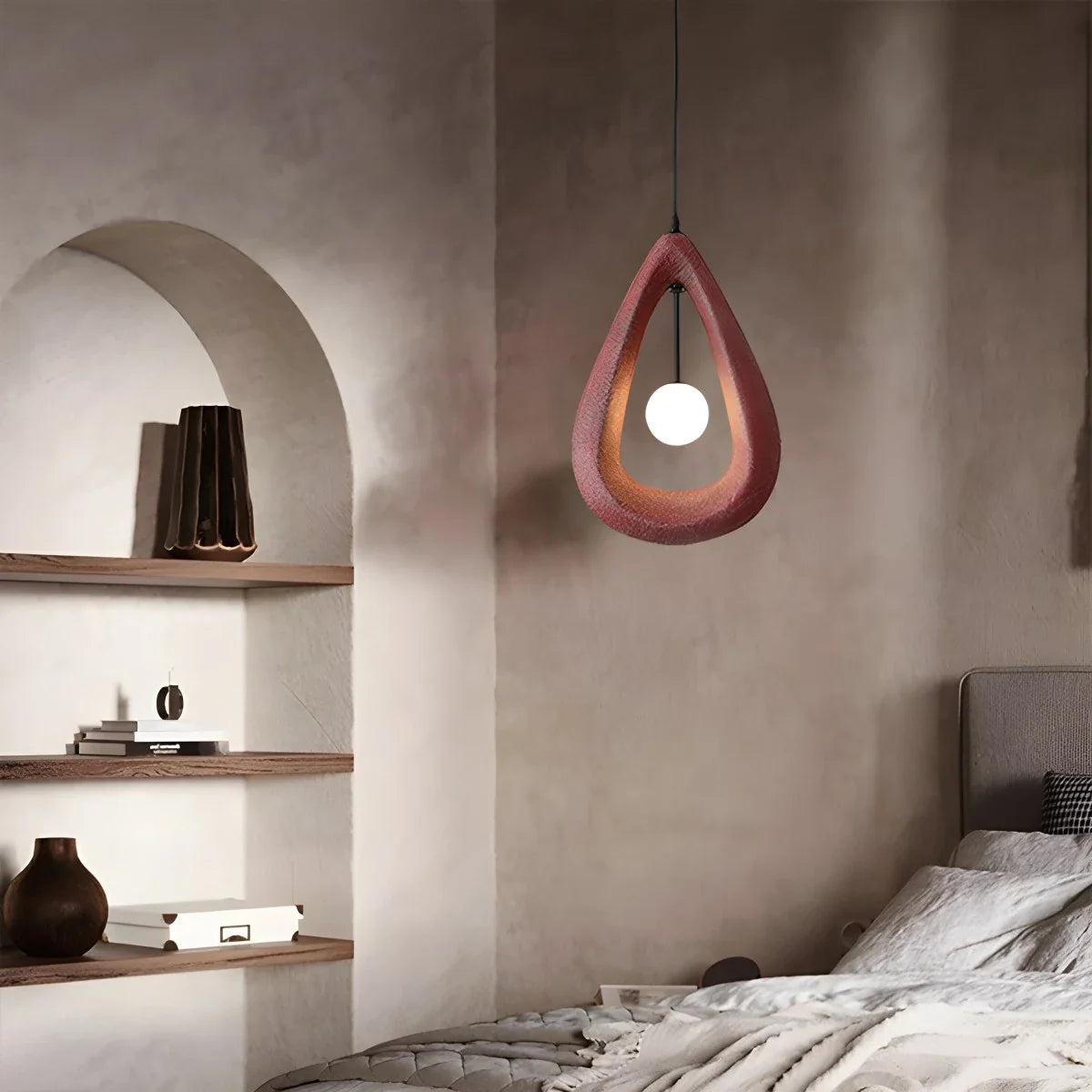 Feyran Contemporary Creative Teardrop Orb Pendant Light