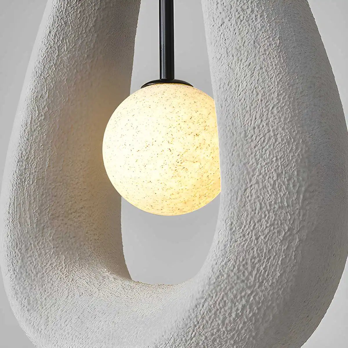 Feyran Contemporary Creative Teardrop Orb Pendant Light