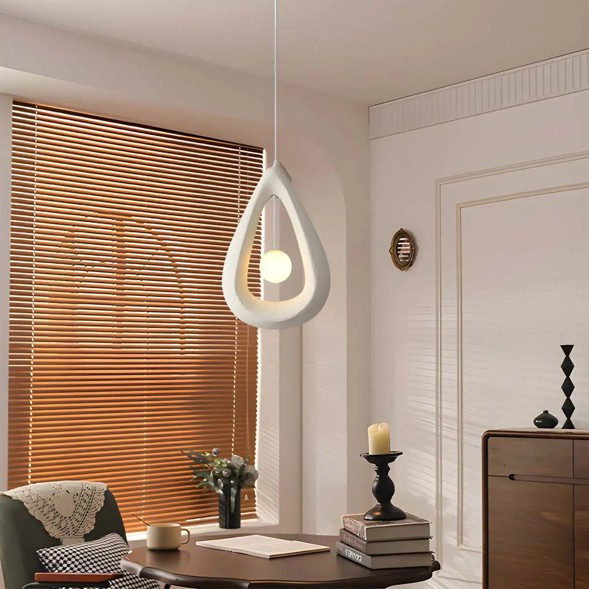 Feyran Contemporary Creative Teardrop Orb Pendant Light