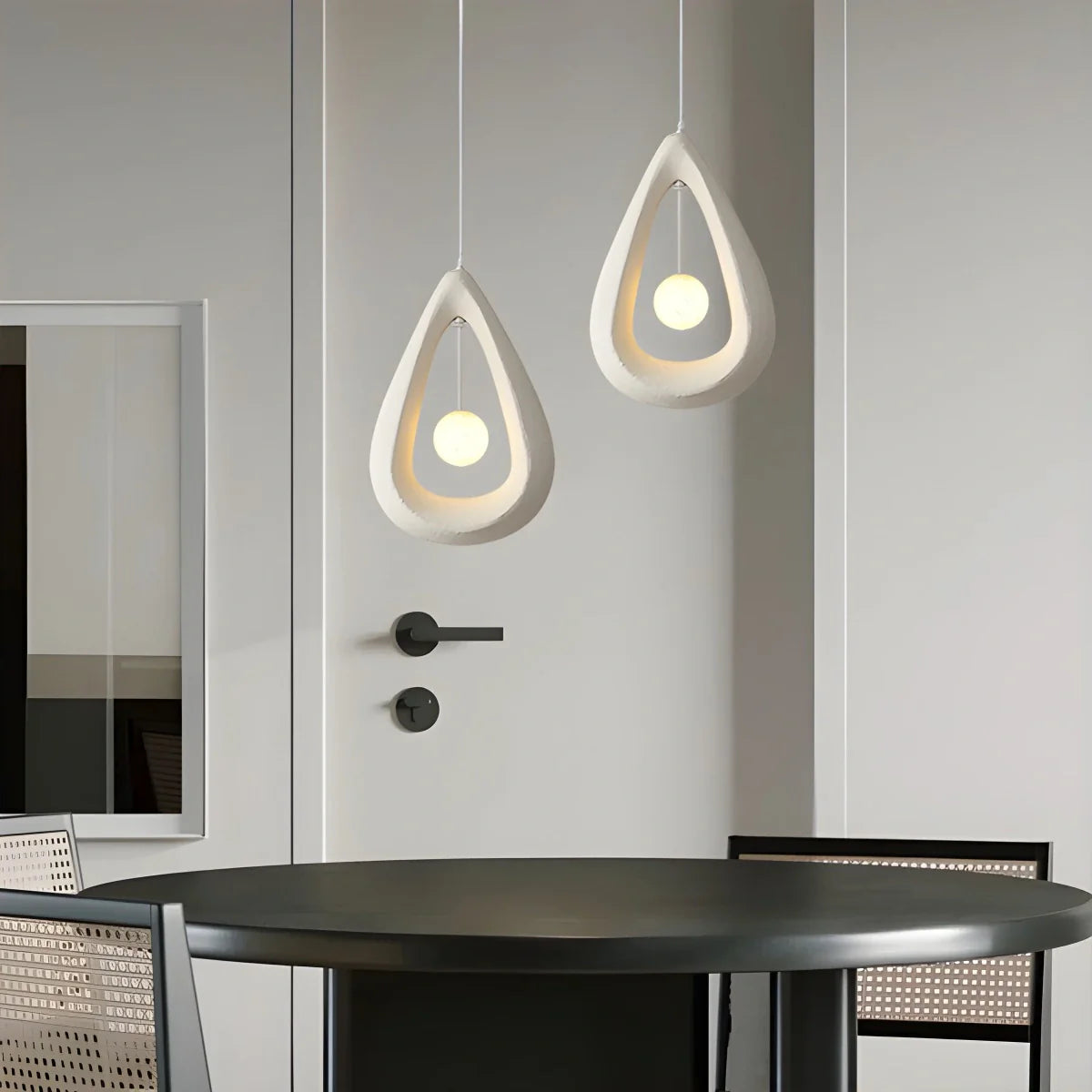 Feyran Contemporary Creative Teardrop Orb Pendant Light