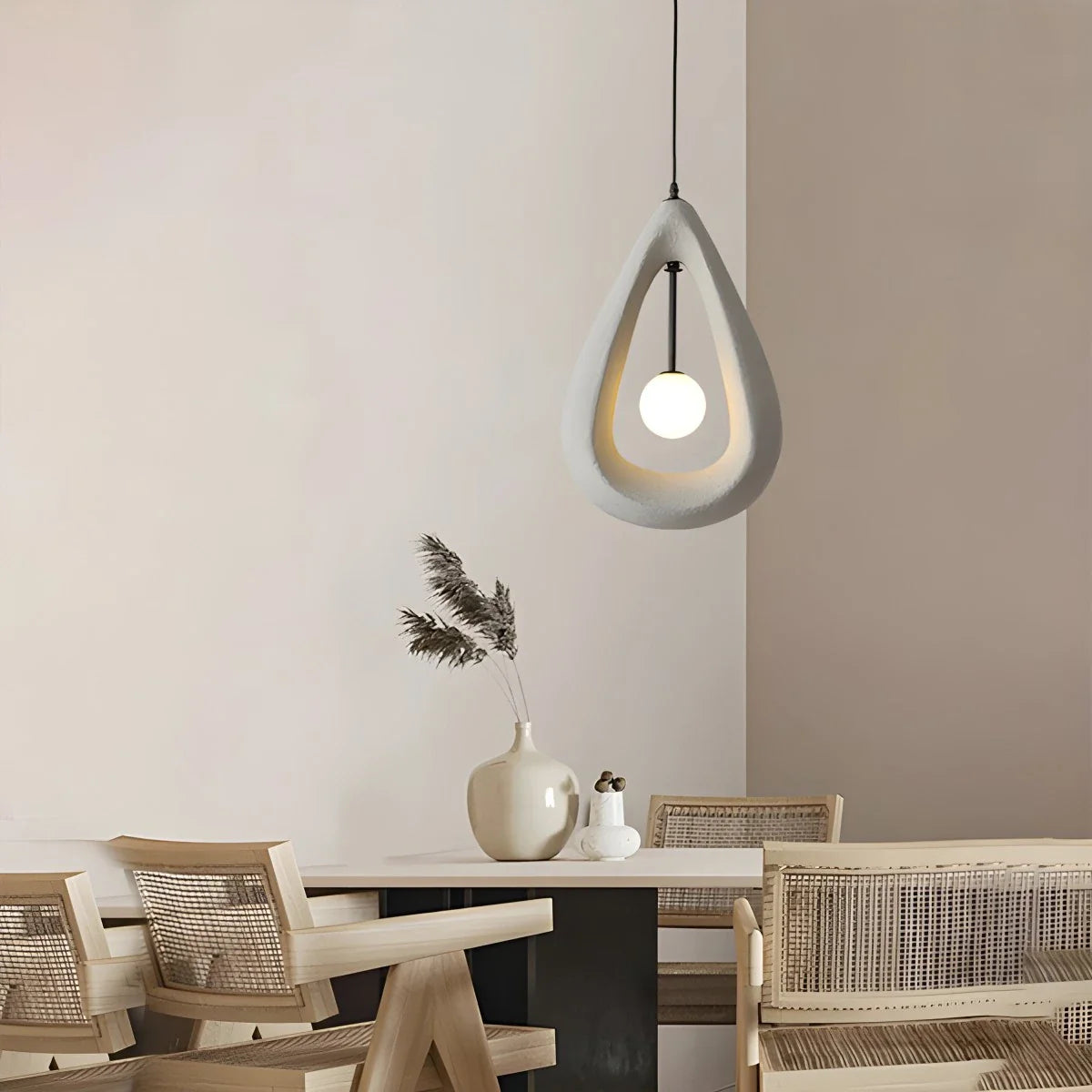 Feyran Contemporary Creative Teardrop Orb Pendant Light