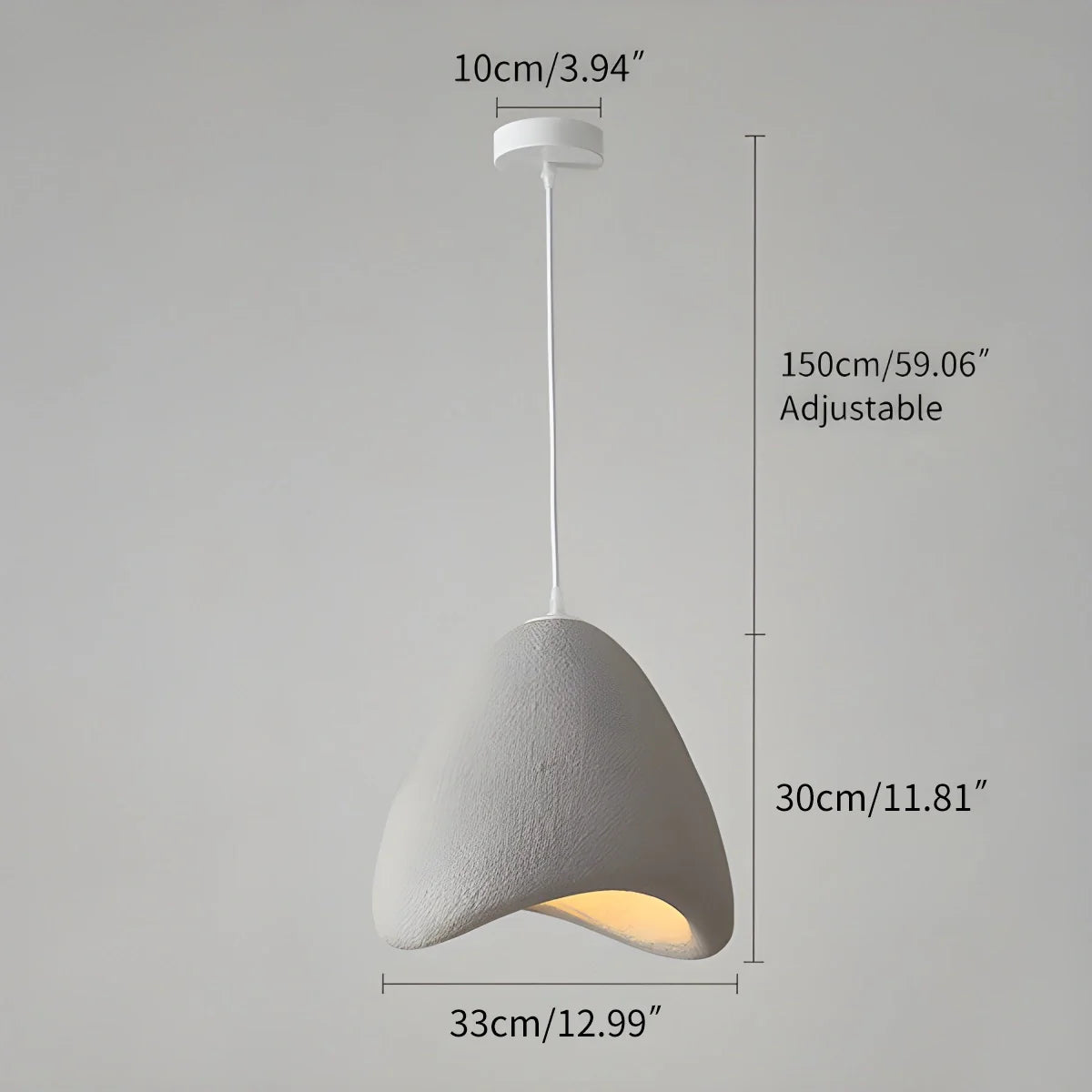 Feyran Japanese Style Bird's Nest Shape Pendant Light