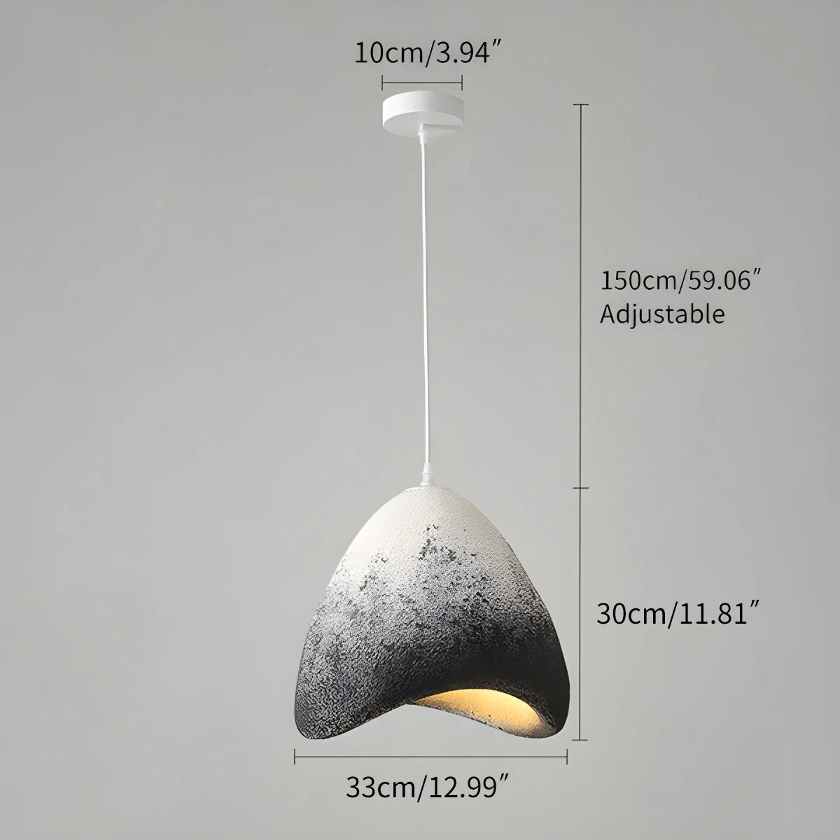 Feyran Japanese Style Bird's Nest Shape Pendant Light