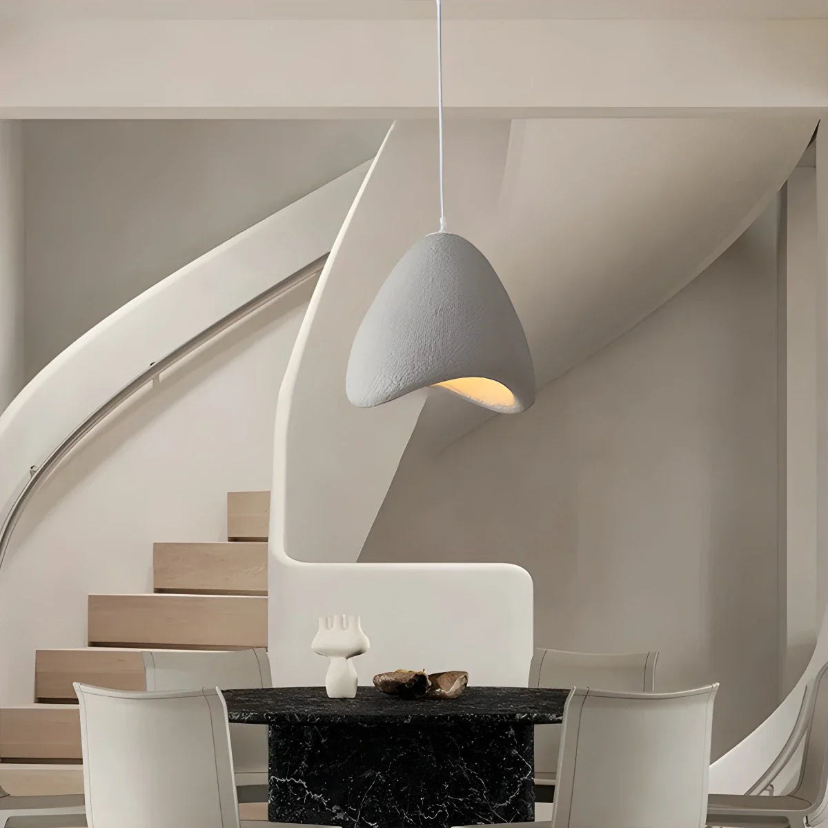 Feyran Japanese Style Bird's Nest Shape Pendant Light