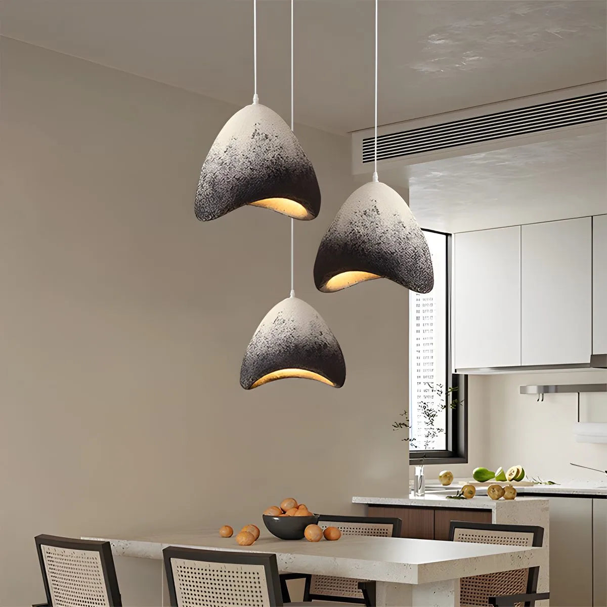 Feyran Japanese Style Bird's Nest Shape Pendant Light