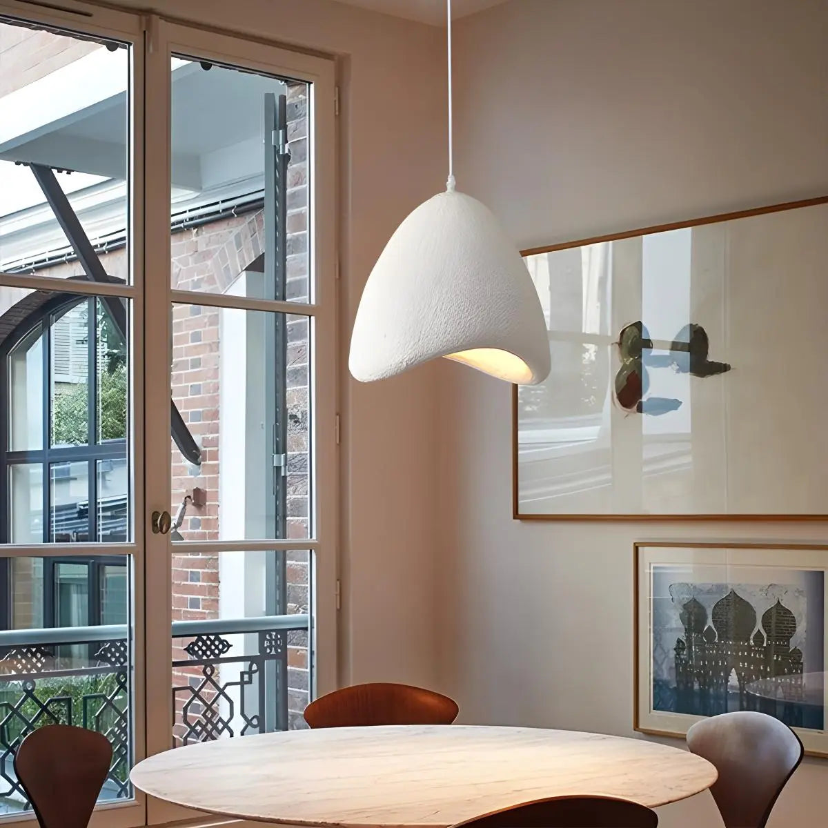 Feyran Japanese Style Bird's Nest Shape Pendant Light