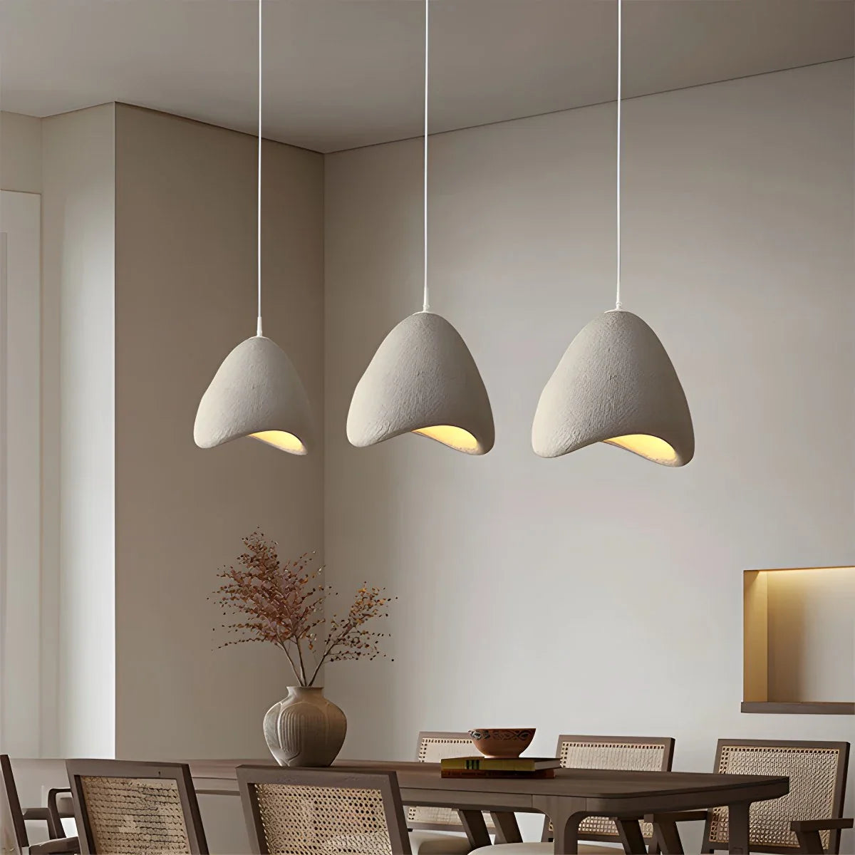Feyran Japanese Style Bird's Nest Shape Pendant Light