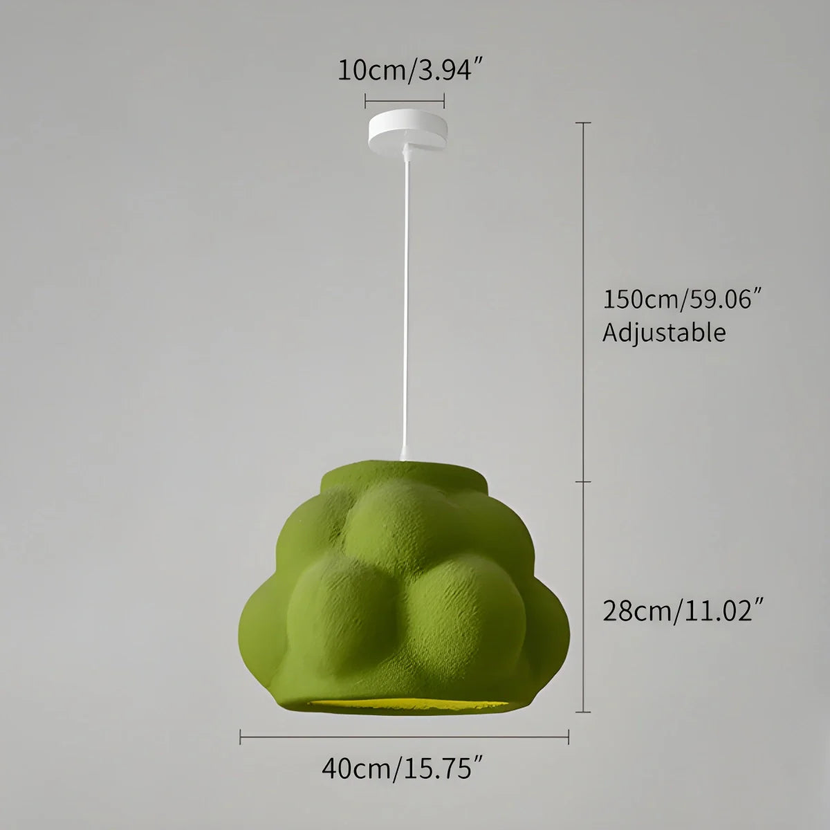 Feyran Wabi Sabi Cloud Pendant Light for Living Room