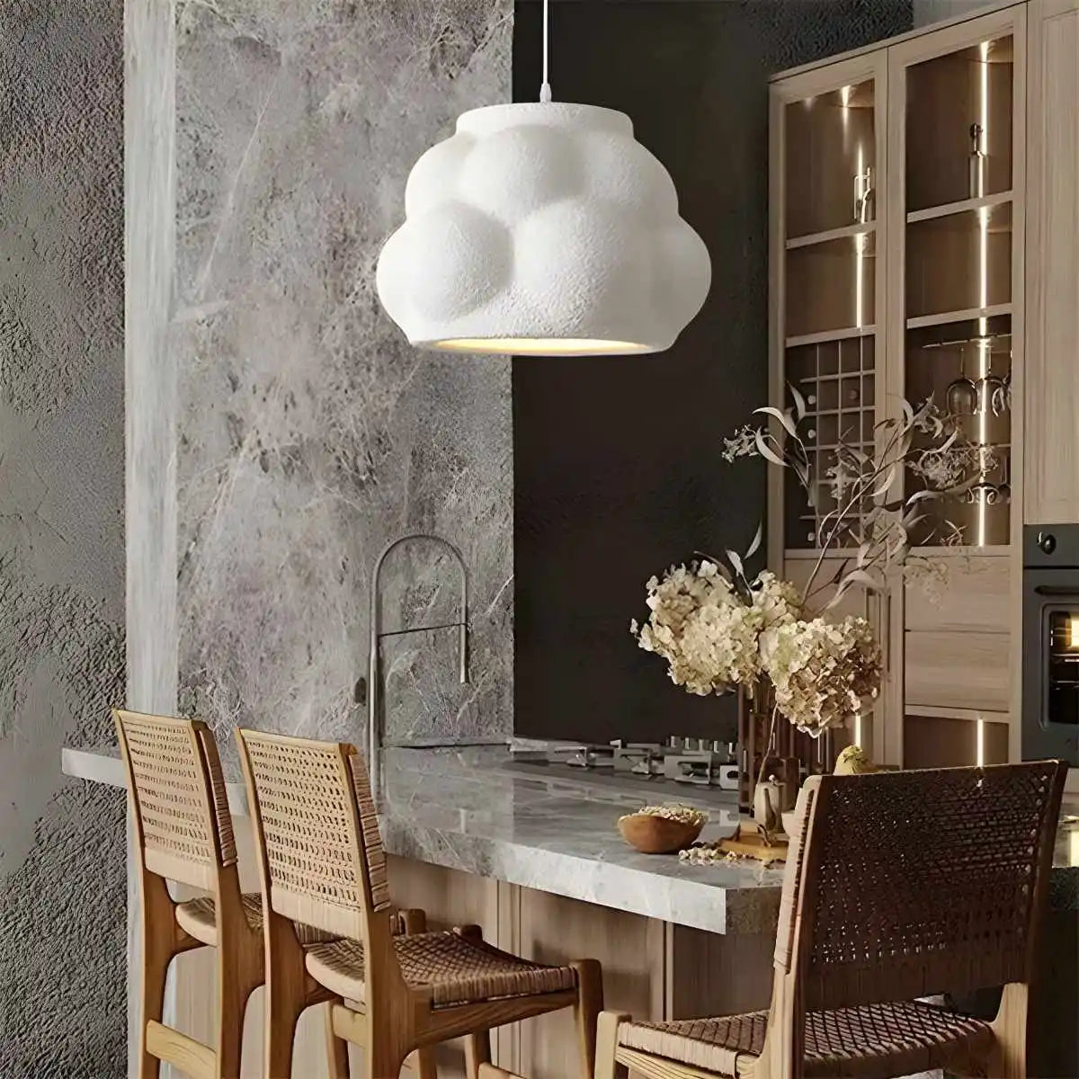 Feyran Wabi Sabi Cloud Pendant Light for Living Room