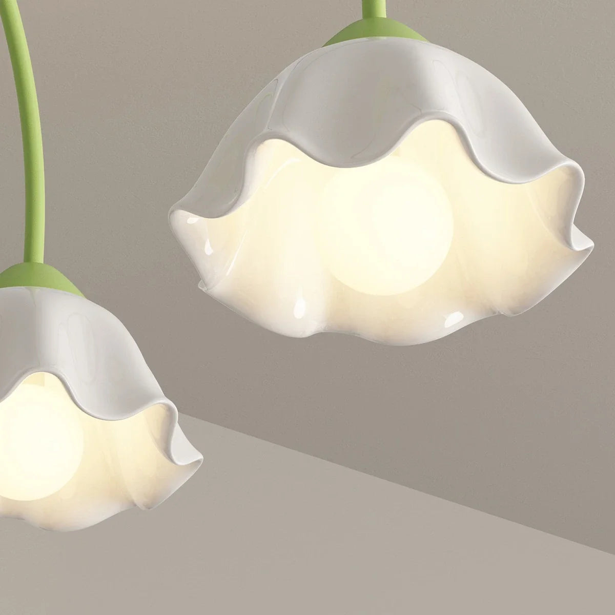 Feyran French Pastoral Style Flower Chandelier