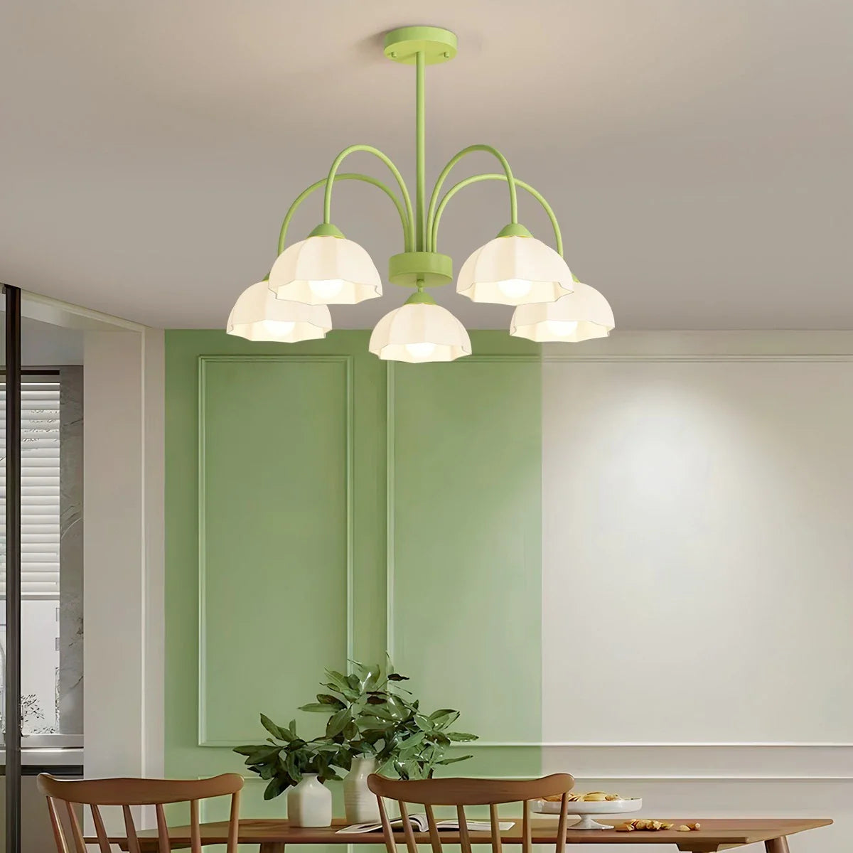 Feyran Nordic Modern Light Luxury Flower Chandelier
