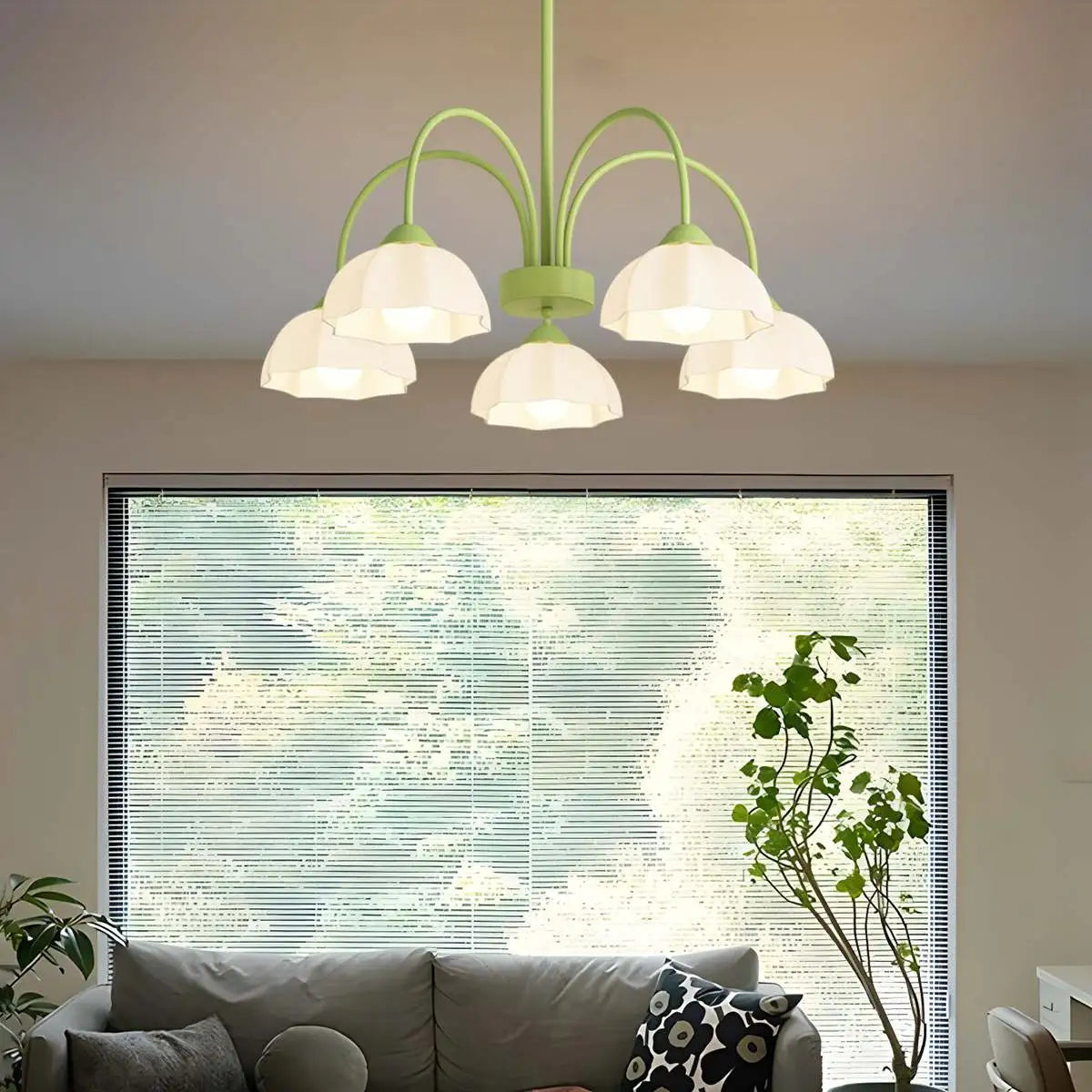 Feyran Nordic Modern Light Luxury Flower Chandelier