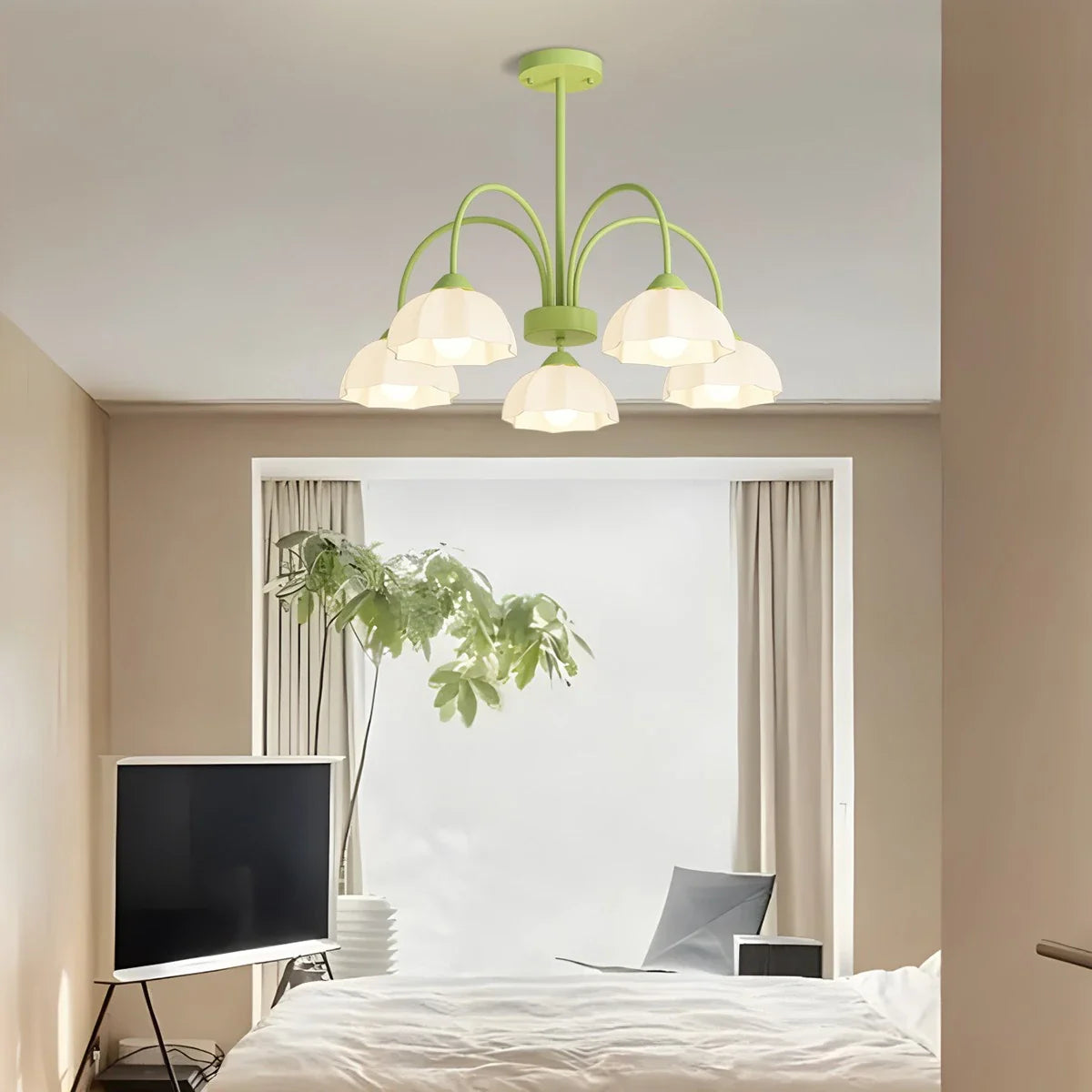 Feyran Nordic Modern Light Luxury Flower Chandelier