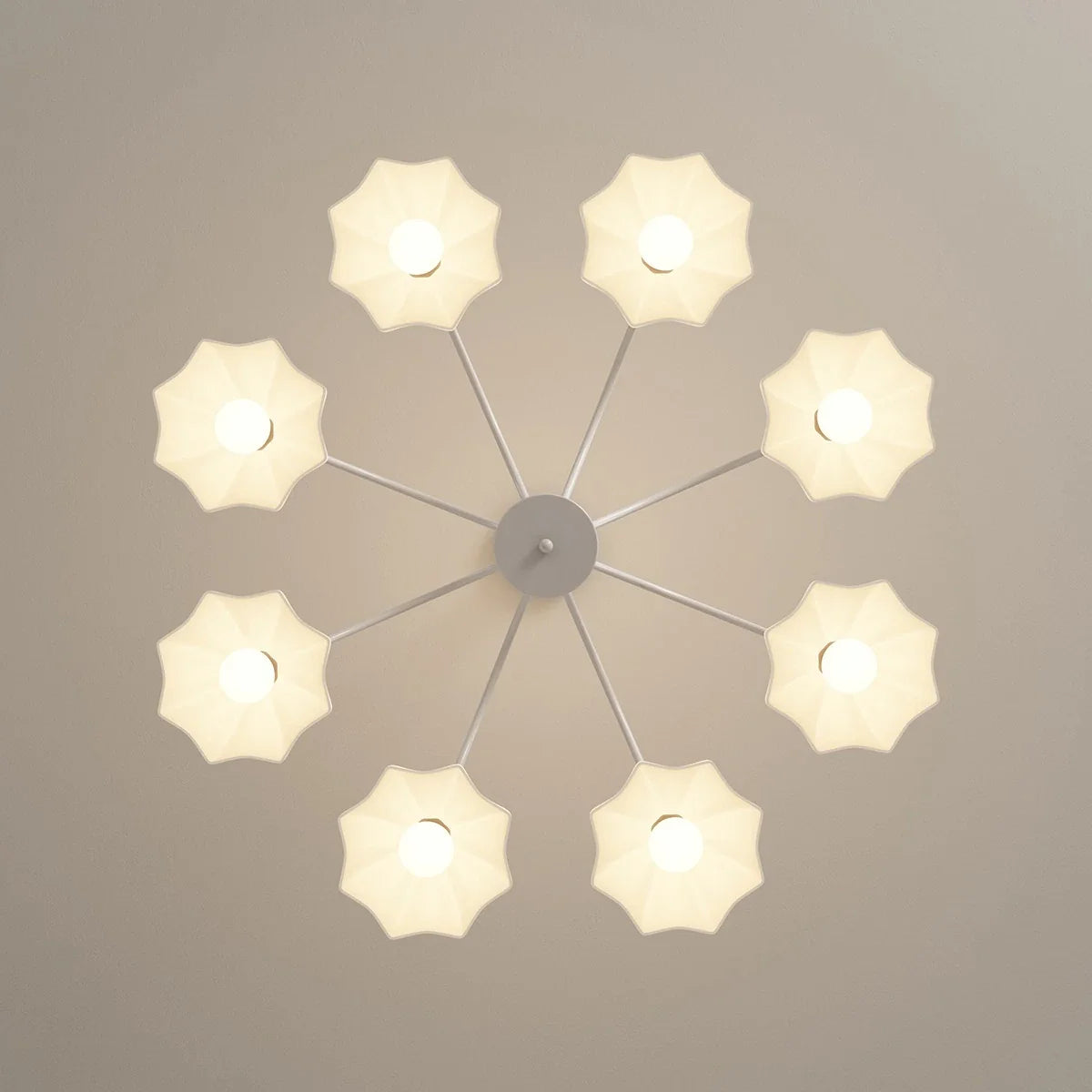Feyran Nordic Modern Light Luxury Flower Chandelier