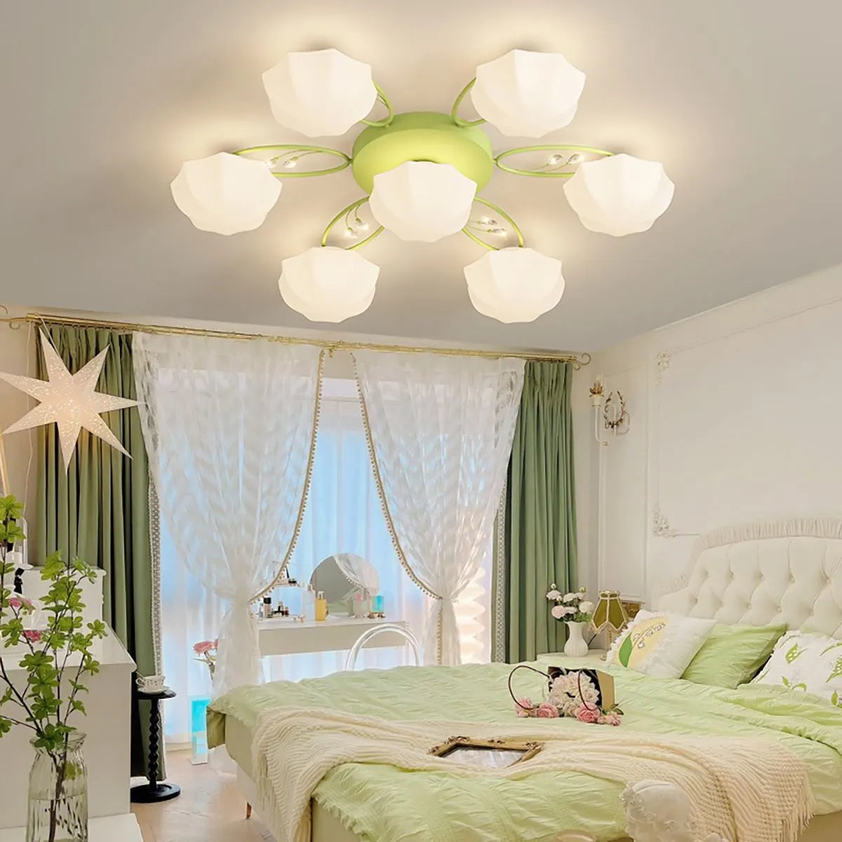 Feyran Light Luxury French Bud Ceiling Lamp