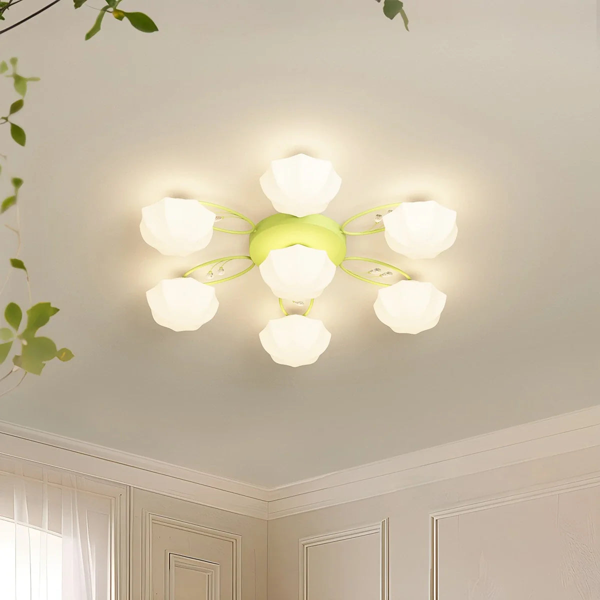 Feyran Light Luxury French Bud Ceiling Lamp