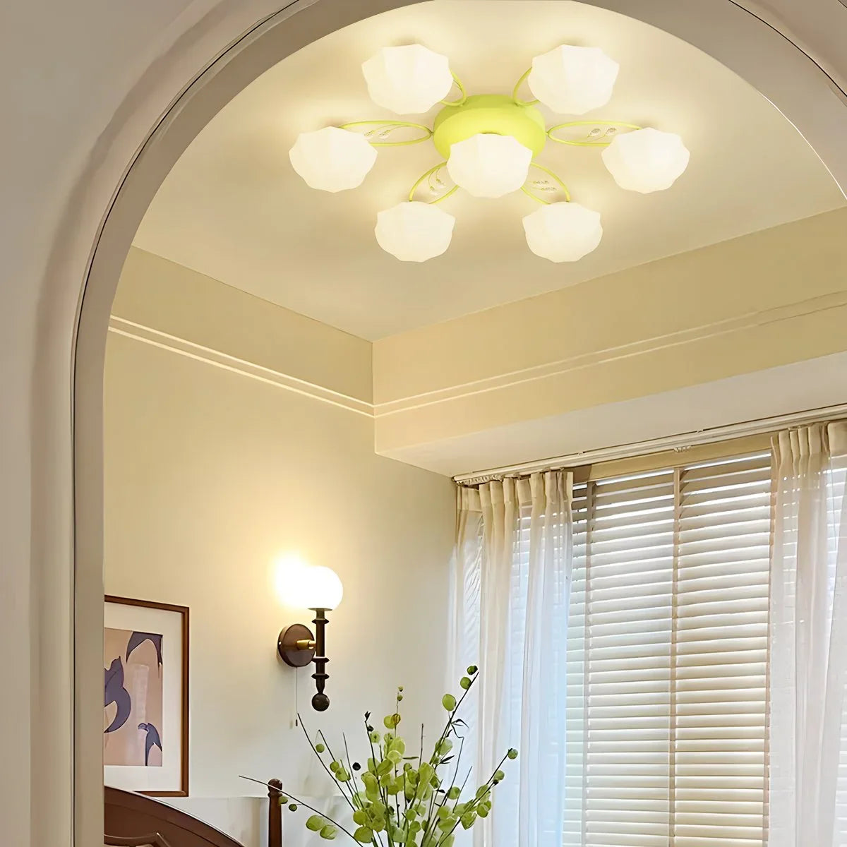 Feyran Light Luxury French Bud Ceiling Lamp