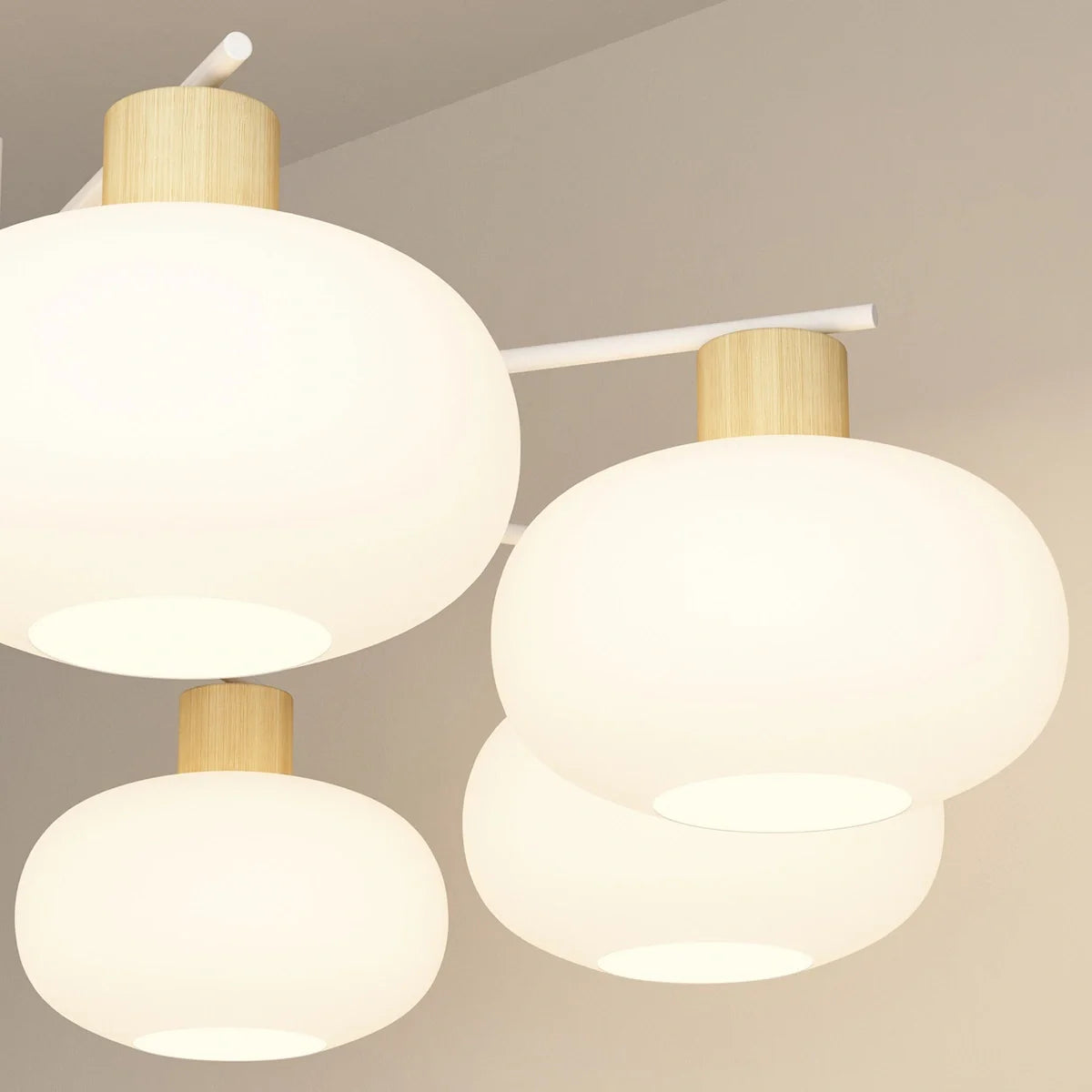 Feyran Pastoral American Retro Flower Chandelier