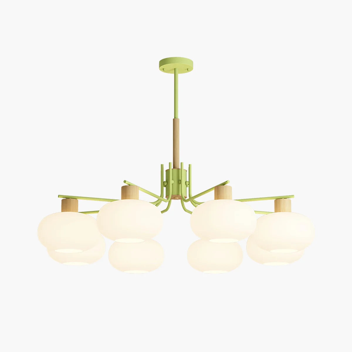 Feyran Pastoral American Retro Flower Chandelier