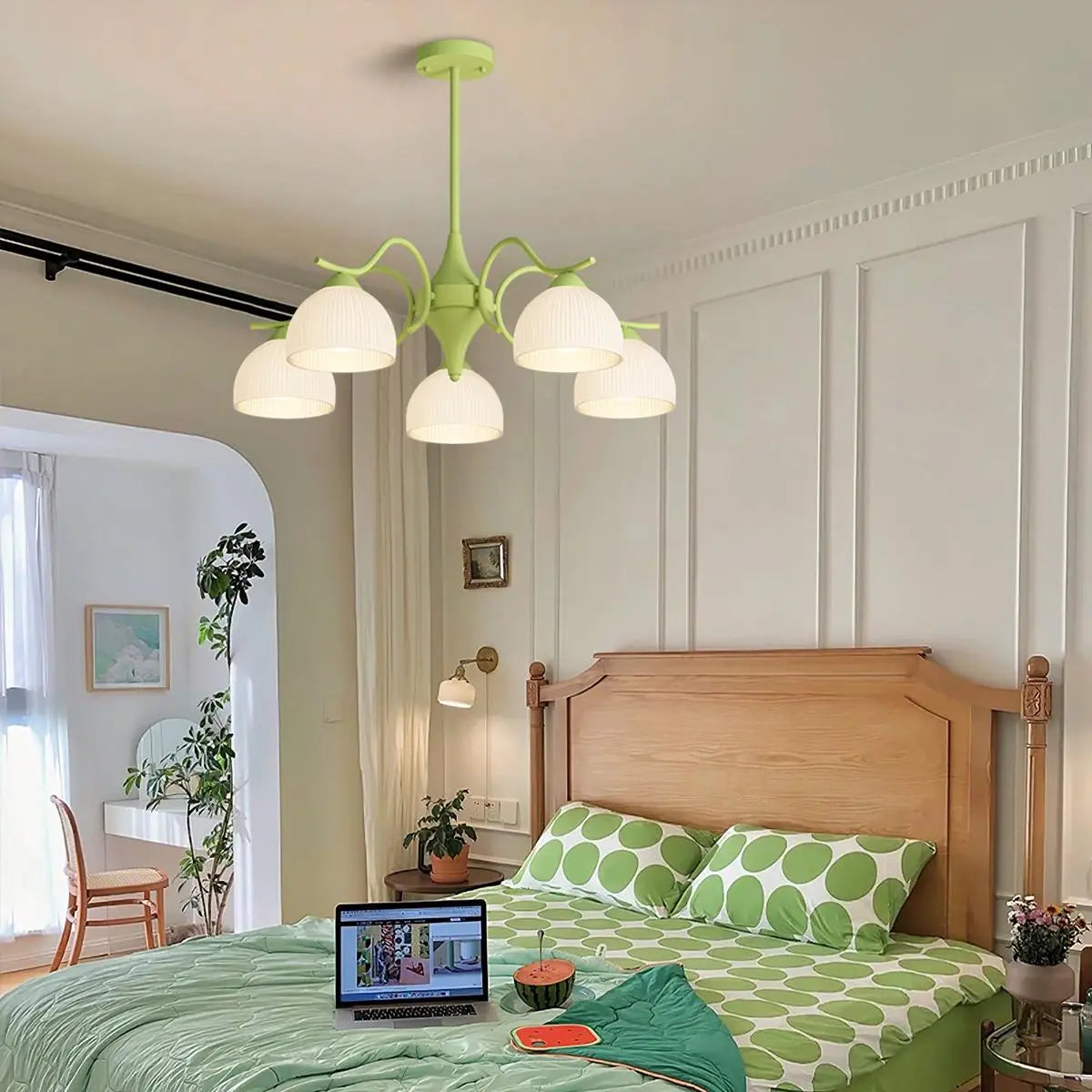 Feyran French Pastoral Living Room Chandelier
