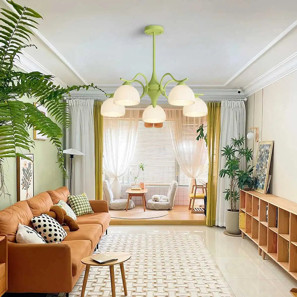 Feyran French Pastoral Living Room Chandelier