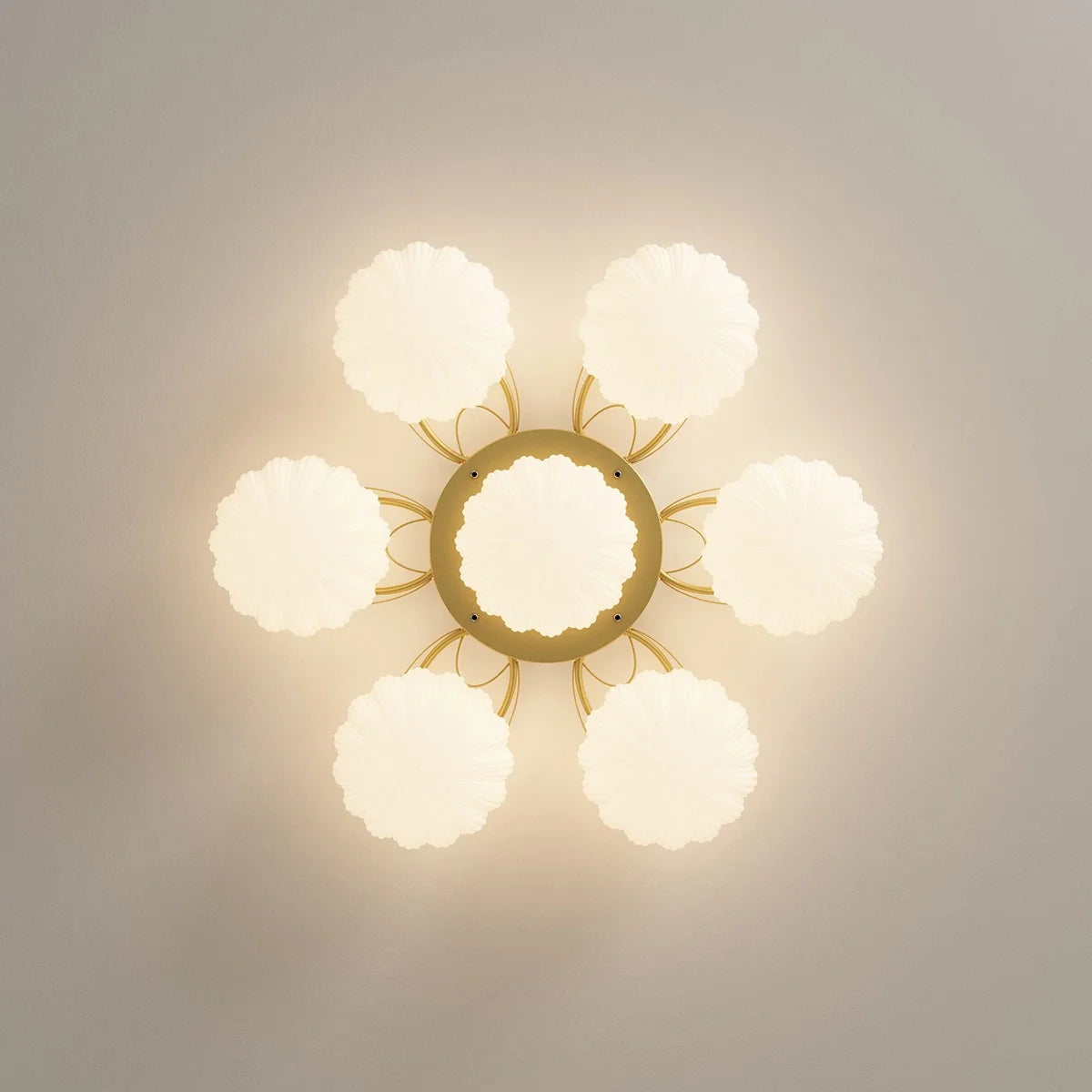 Feyran Creative Flower Living Room Ceiling Lamp