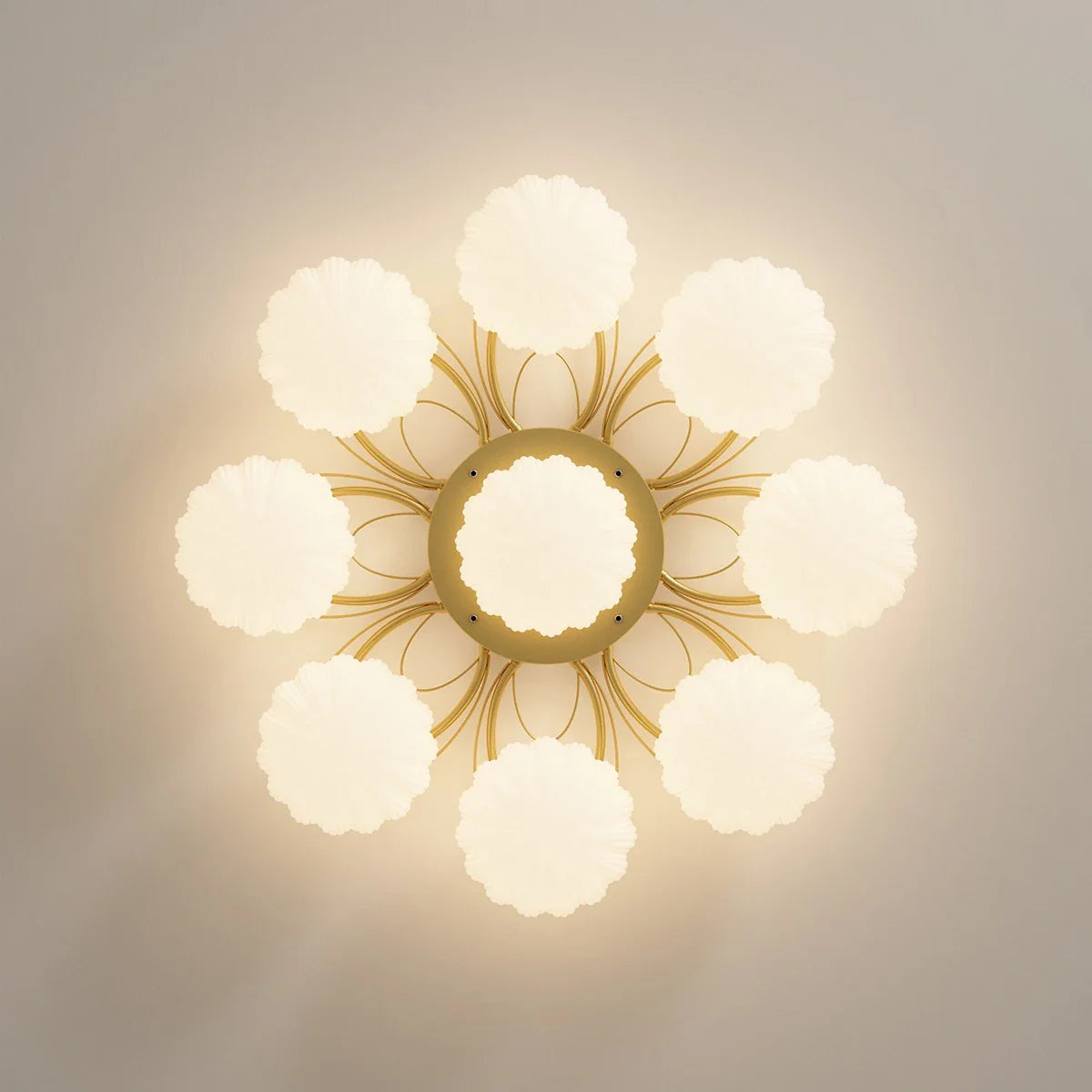 Feyran Creative Flower Living Room Ceiling Lamp