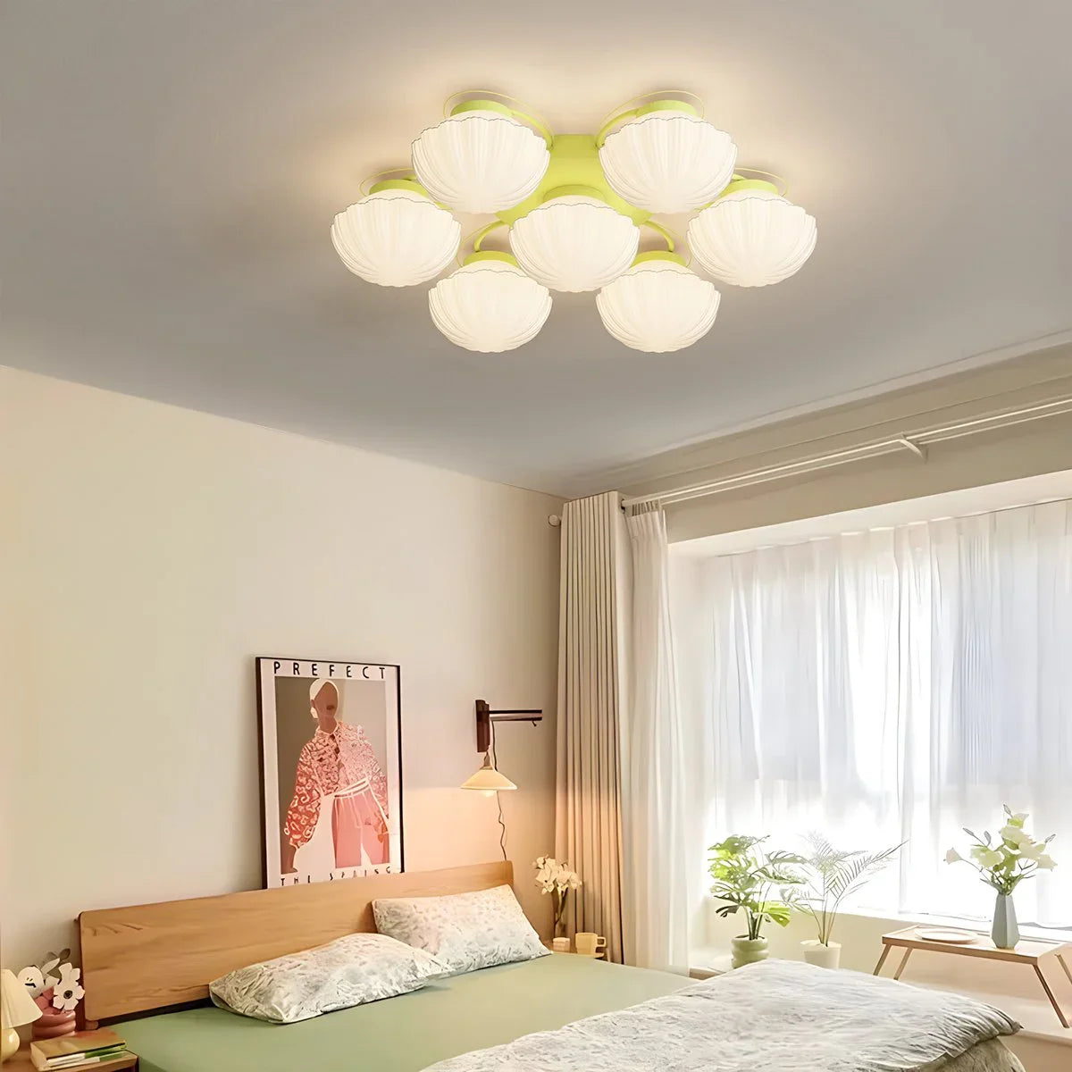 Feyran Creative Flower Living Room Ceiling Lamp