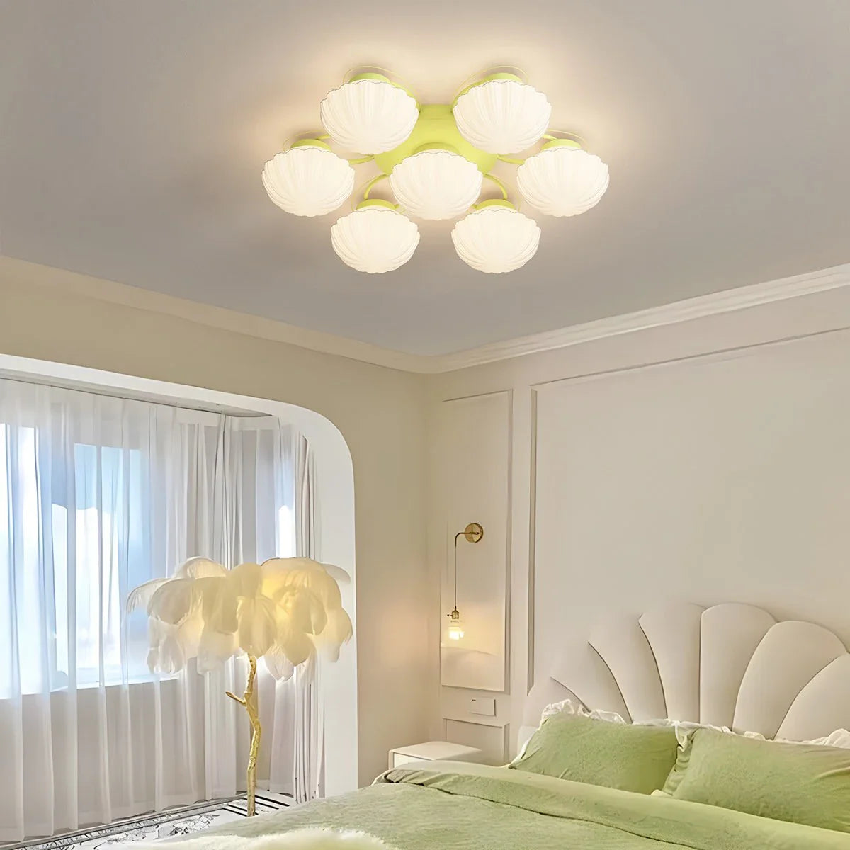 Feyran Creative Flower Living Room Ceiling Lamp