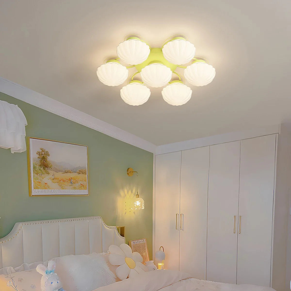 Feyran Creative Flower Living Room Ceiling Lamp