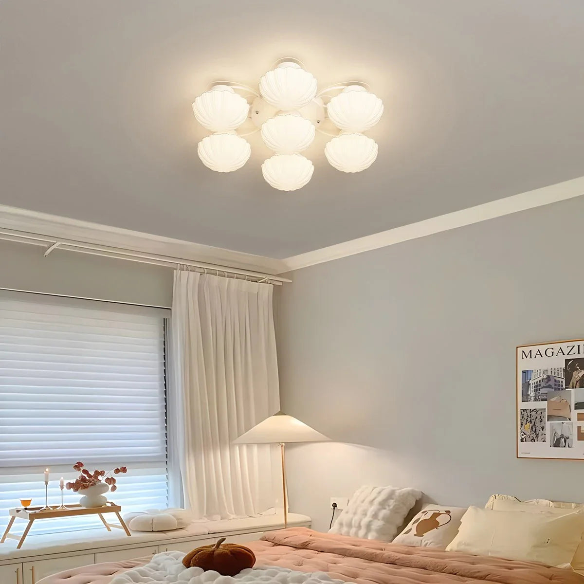 Feyran Creative Flower Living Room Ceiling Lamp
