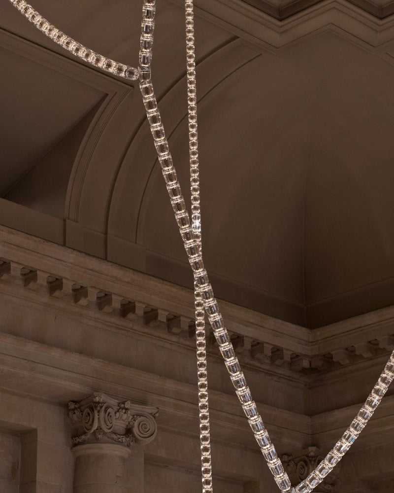 Gabriel Gold Crystal Chandelier
