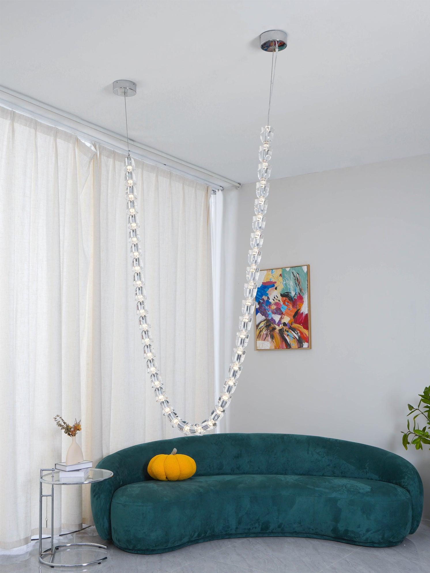 Gabriel Gold Crystal Chandelier