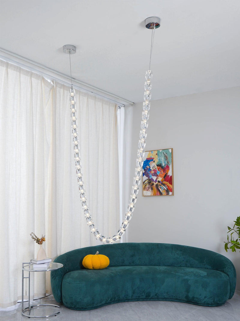 Gabriel Gold Crystal Chandelier