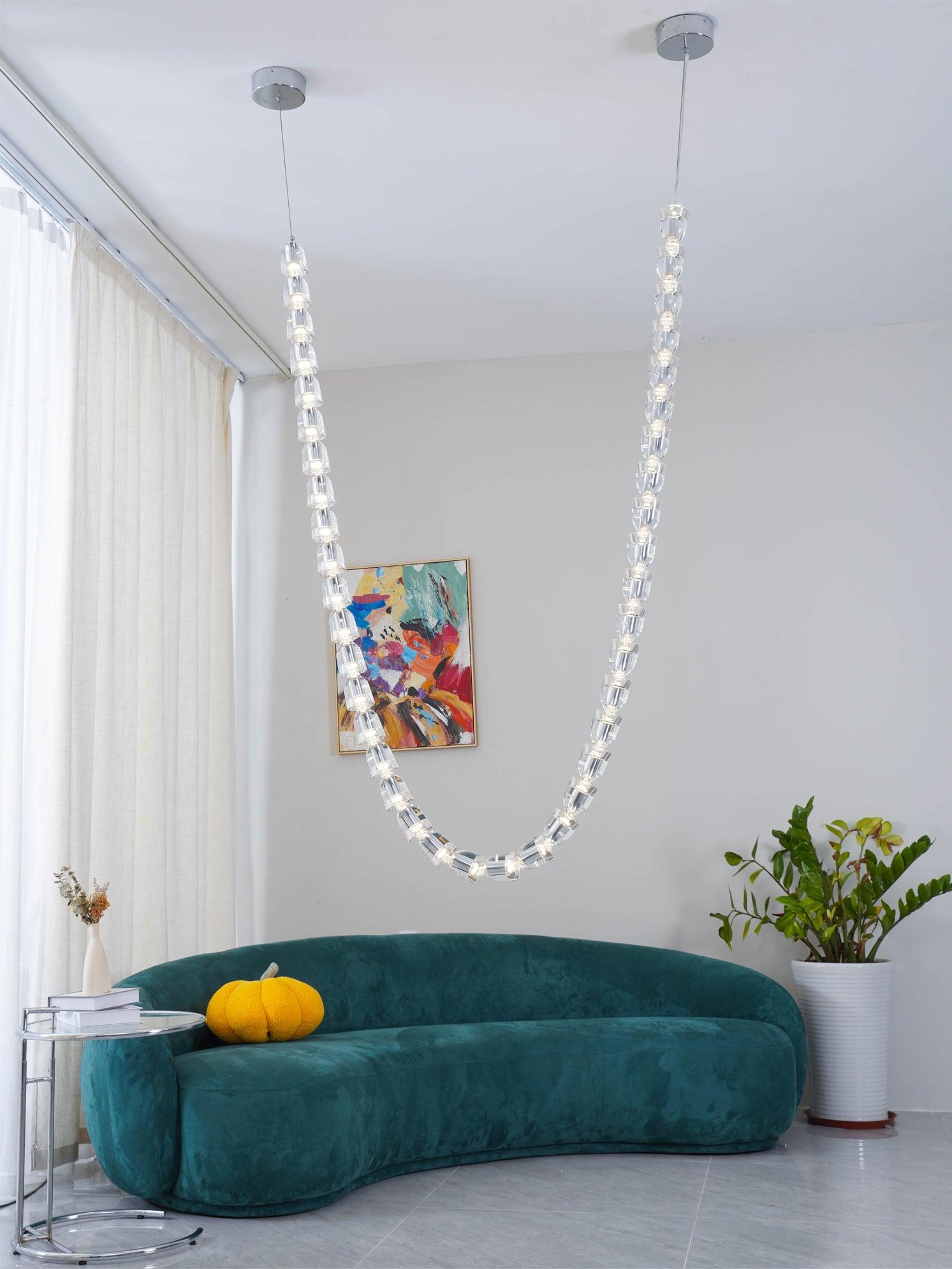 Gabriel Gold Crystal Chandelier
