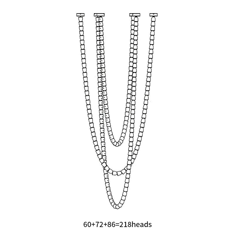 Gabriel Gold Crystal Chandelier