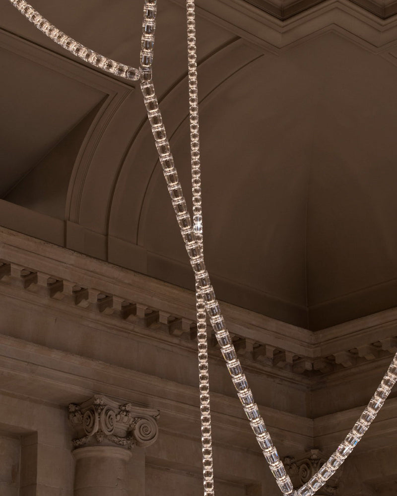 Gabriel Gold Crystal Chandelier