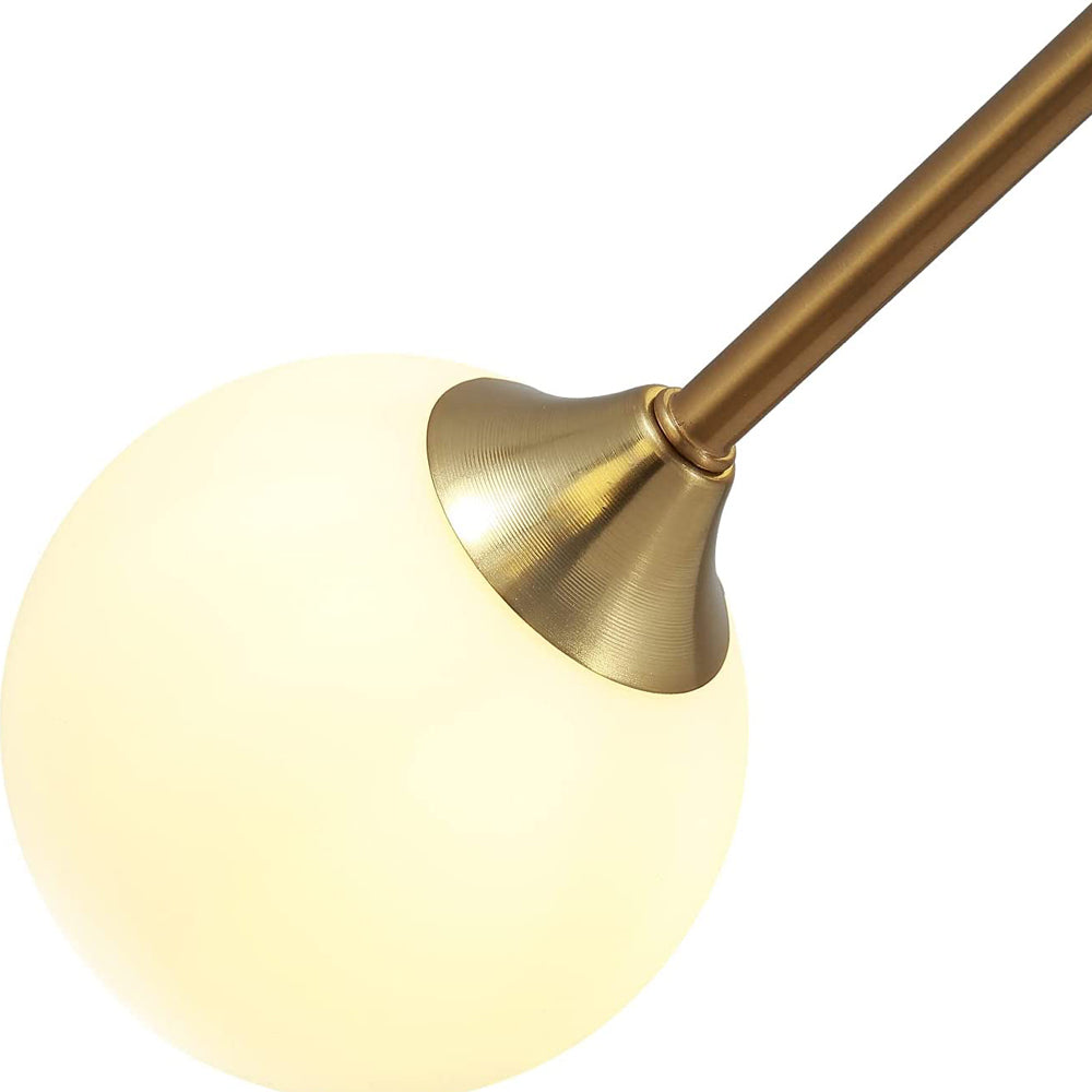 Glass Globes Sputnik Radial Chandelier - Glass Detail | Feyran