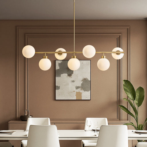 Glass Globe Gold Sputnik Chandelier ch361 20250704 Feyran
