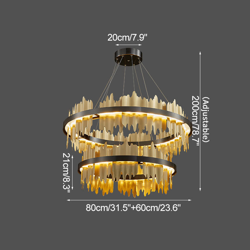 Feyran Modern Creative Round Chandelier