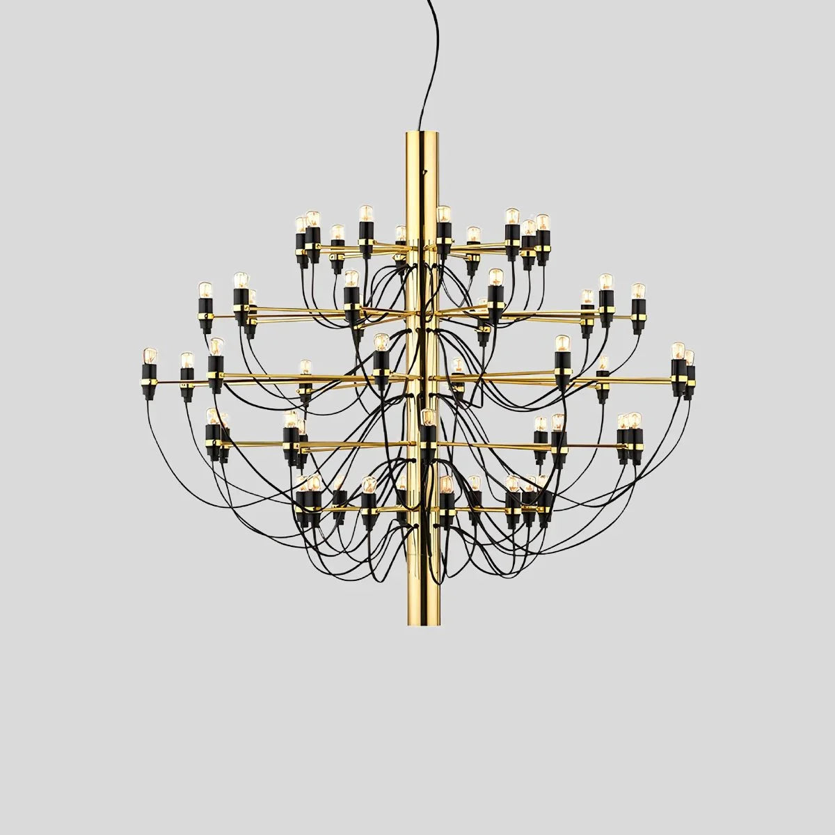 Feyran Tiered Modern Candle Chandelier