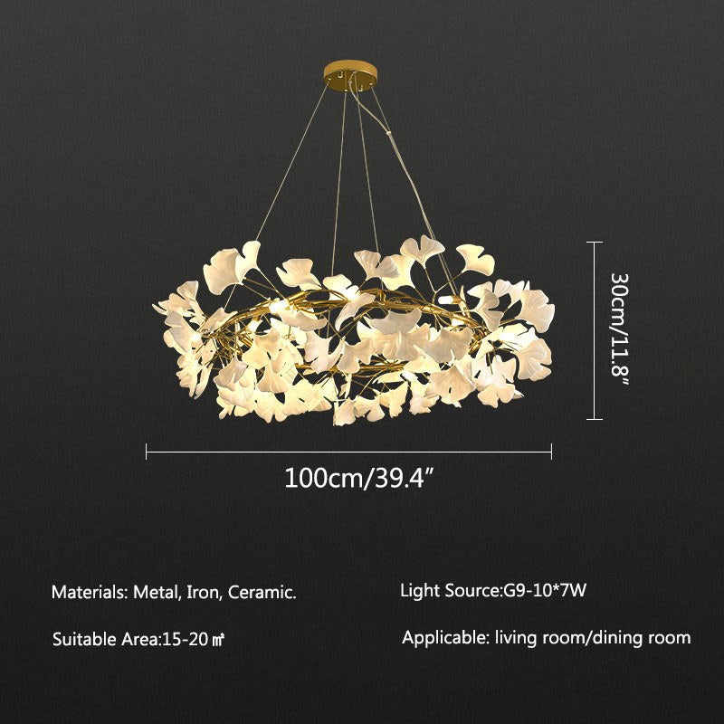 Feyran Ginkgo Chandelier-C Hanging Light Fixtures