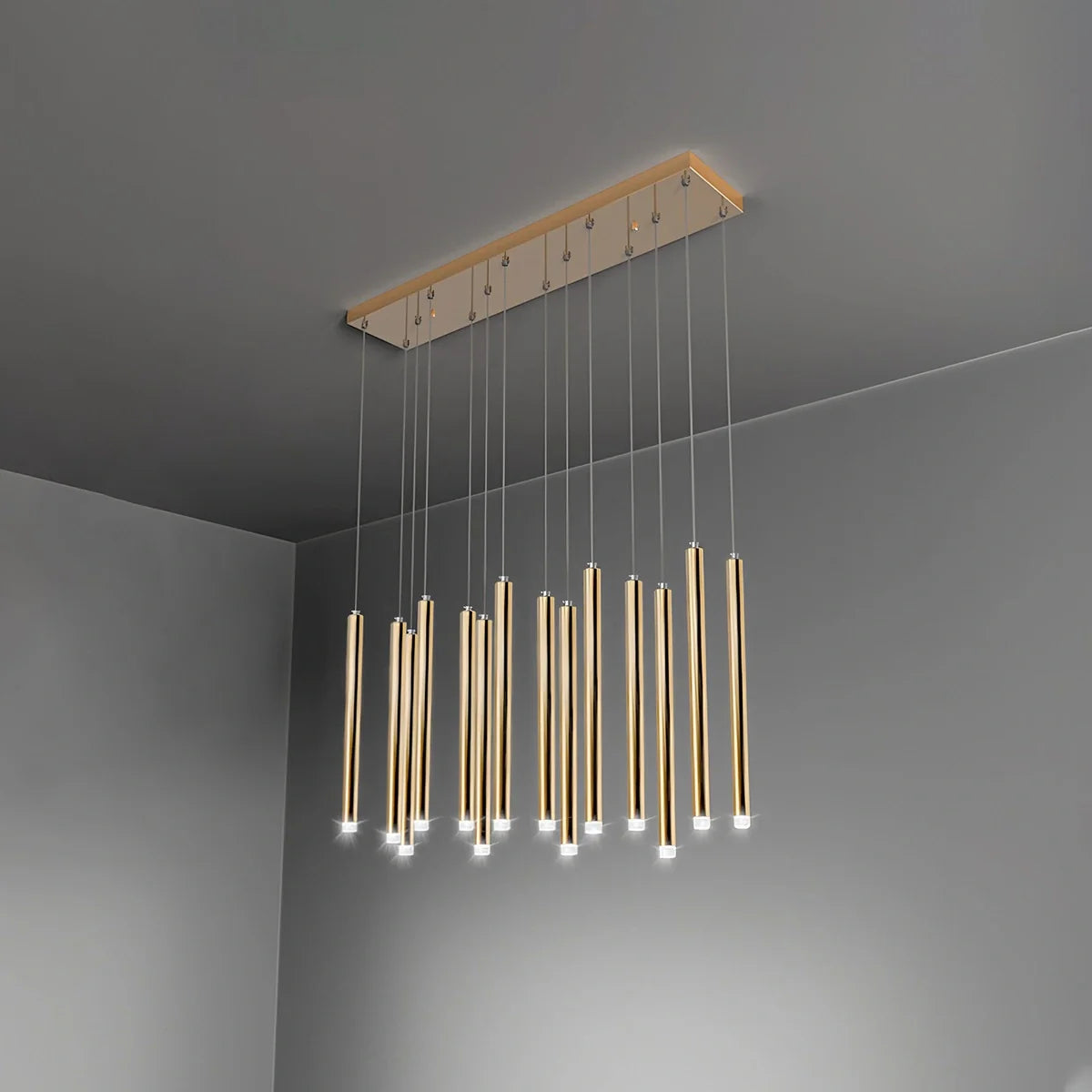 Feyran Modern Luxury Large Long Cylindrical Chandelier