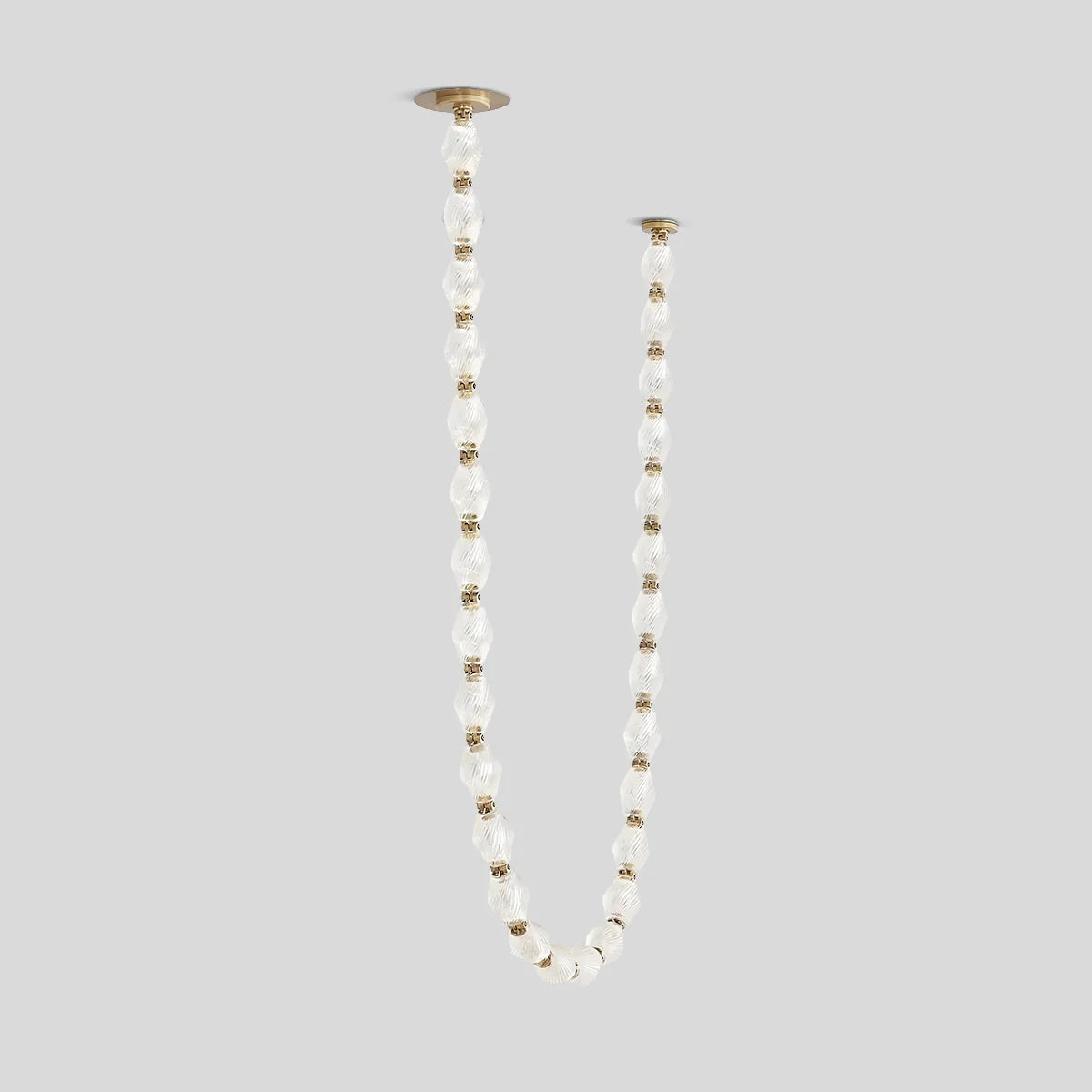 Feyran Zypheria Art Deco Czech Glass Beaded Chandelier