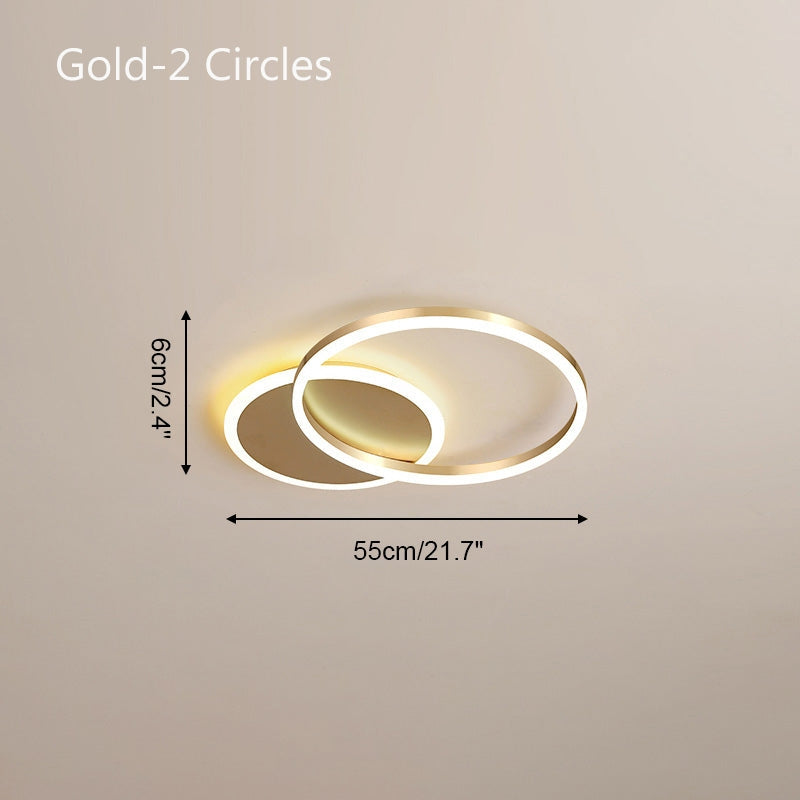 Feyran Circular LED Ceiling Light for Living Room