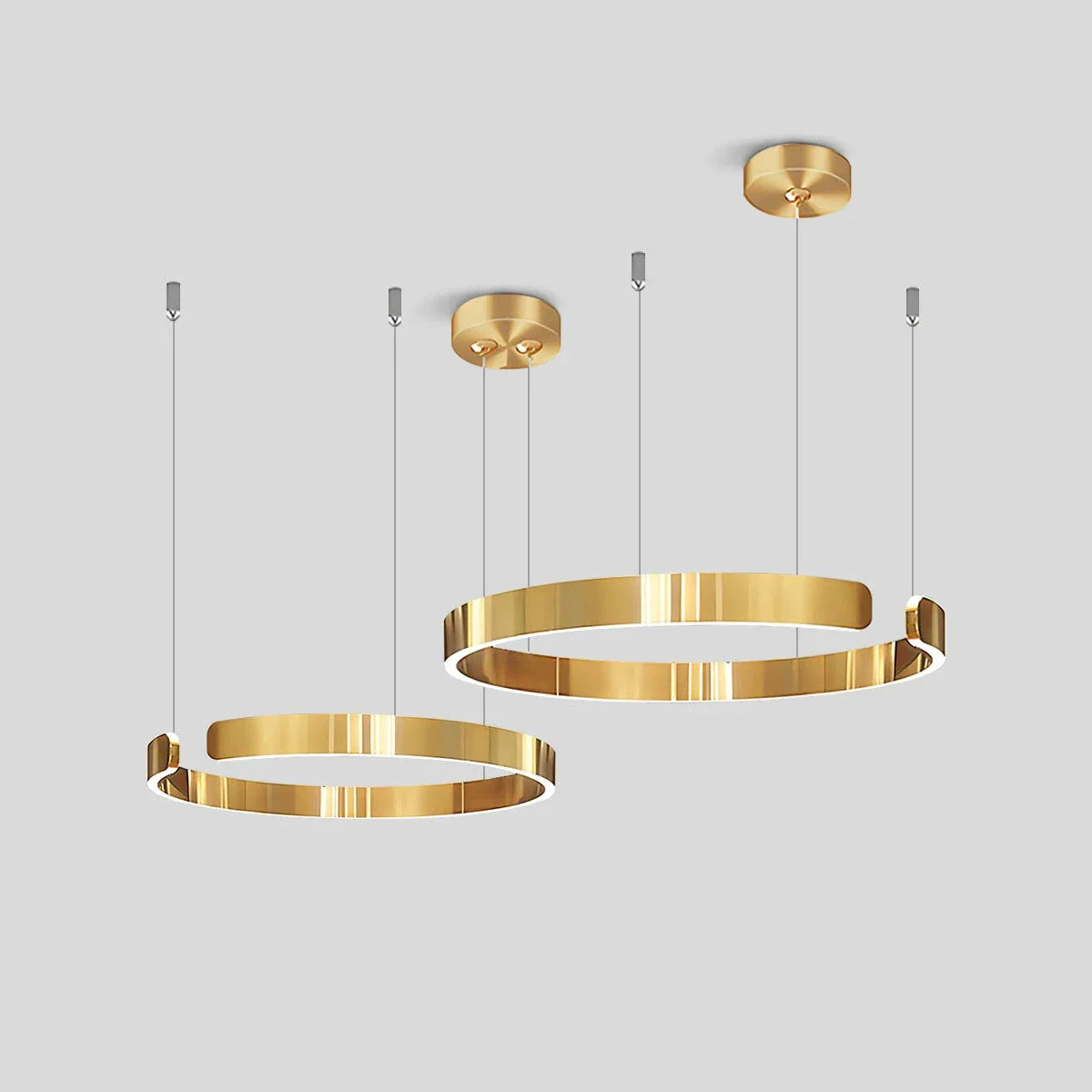 Feyran Modern Ring LED Chandelier for Living Room