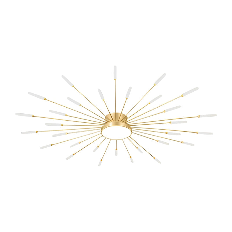 Feyran Fireworks Swirl Ceiling Light for Living Room
