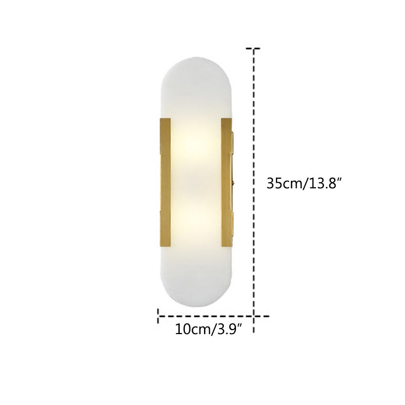 Feyran Luxury Spanish Alabaster Wall Sconce for Living Room