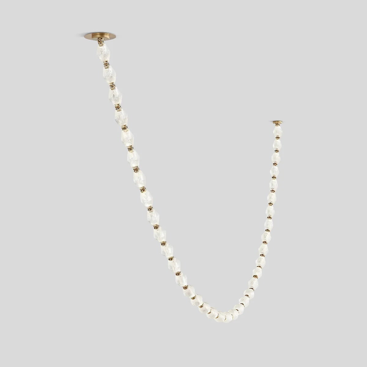 Feyran Zypheria Art Deco Czech Glass Beaded Chandelier