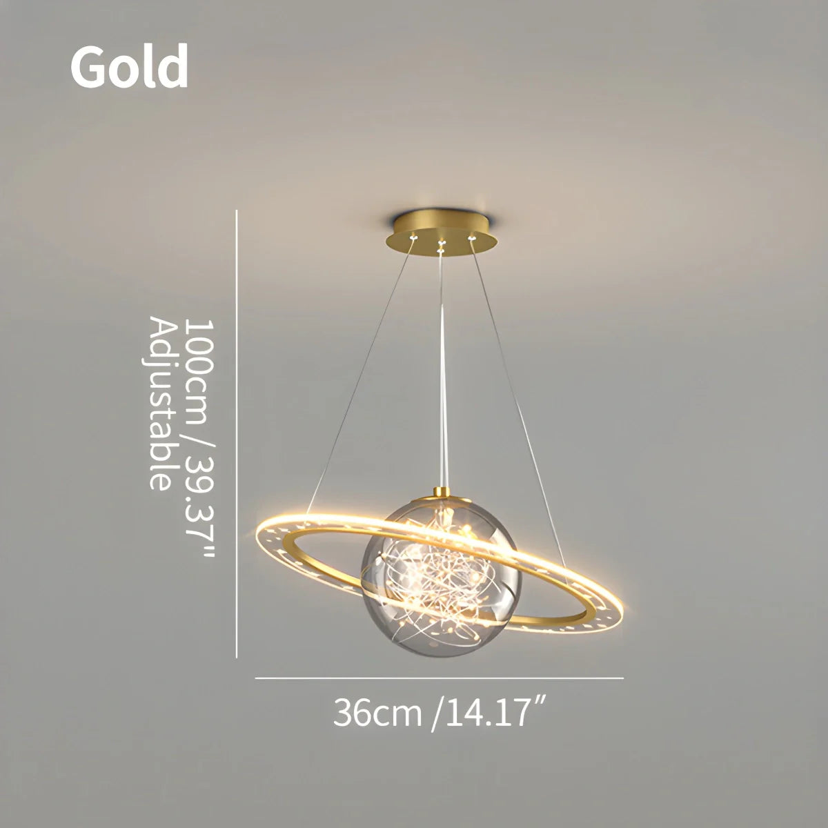 Feyran Planet Chandelier for Dining Room Living Room